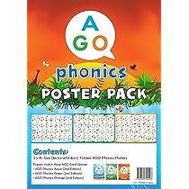 Amazon.co.jp: AGO フォニックス 教室用ポスター 3レベル セット